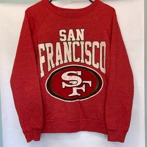 NFL San Francisco team apparel crewneck Sweatshirt